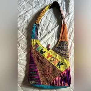 Boho Patchwork New York Streetwear Bag